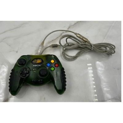 Mad Catz Xbox Original Wired Controller Translucent Green 4526 Control Pad Retro