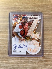 2026 Topps Series 1 Auto Jason Varitek 75 Years Orange /25 Die Cut Red Sox