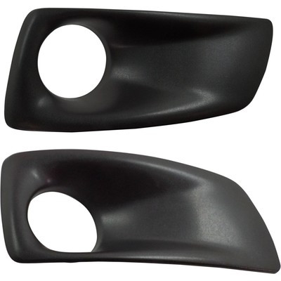 Fog Light Trim Set For 2008-2015 Kenworth T660 Front Driver and Passenger Side