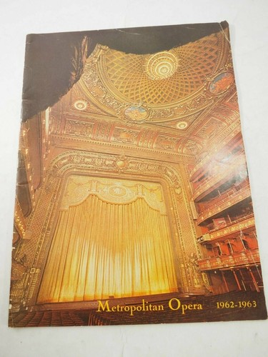 Metropolitan Opera Magazine Program 1959-1960 - Picture 1 of 12