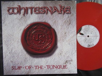 WHITESNAKE Slip Of The Tongue / red Vinyl LP 2012 EMI Records 6245631