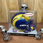 Kyren Williams Signed Los Angeles Rams Speed Mini Helmet BAS Auth NFL