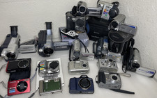 Lot of Digital Cameras Film Sony/Kodak/JVC/Nikon/Samsung/Olympus For Parts