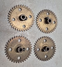Lot of 4 A.C. Gilbert Erector "CJ" Gears