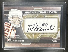 2013-14 In The Game Heroes & Prospects Peter Bondra Auto SP