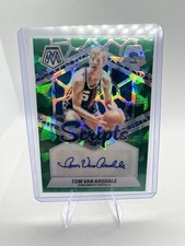 2023-24 Panini Mosaic Scripts Tom Van Arsdale #MS-TVA Green Ice Prizm (AU)