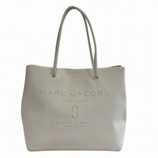 Marc Jacobs Leather Tote Bag Women White One Size