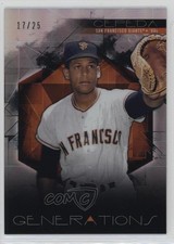 2015 Topps Finest Generations Refractor /25 Orlando Cepeda #FG-27 HOF 0b0