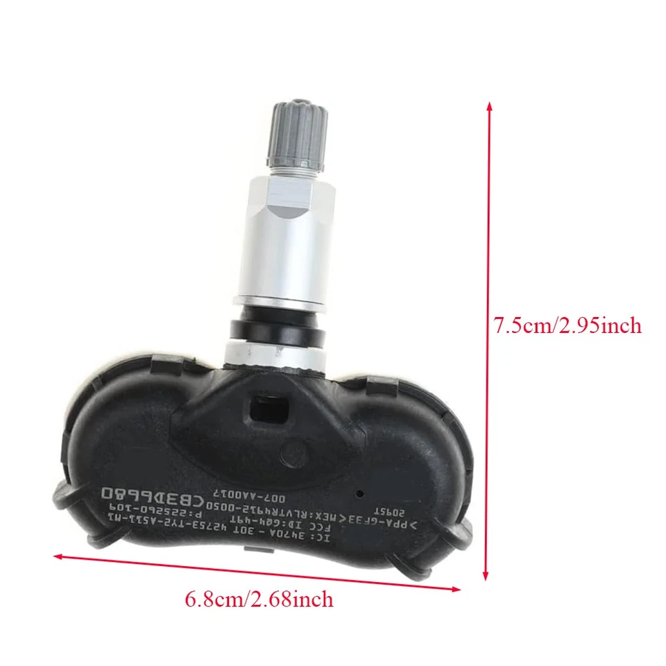 Tire Pressure Monitoring Sensor Fit For Honda Acura TL 2009-2013 42753-TY2-A51 - Image 3 of 4