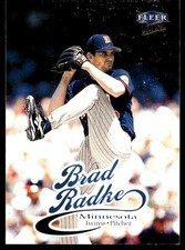 Brad Radke 1999 Ultra #149 Minnesota Twins MLB READ FREE SHIPPING AutographDen