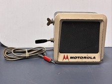 Vintage Motorola Metal External Speaker Model TSN6000A, Police, Mount  UNTESTED