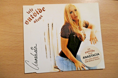 Anastacia   Left Outside Alone CDS (2004) Insert only. NO DISC.