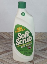 Vintage Clorox Soft Scrub Cleanser with Bleach 36oz 1990s Movie/TV PROP