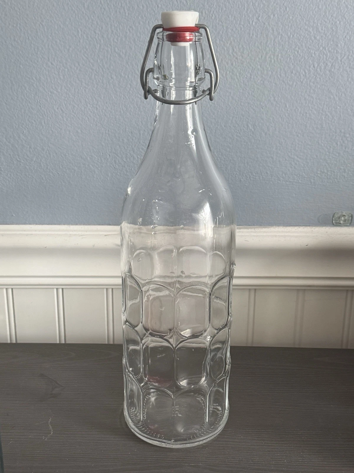 Bormioli Rocco oil vinegar glass flip top swing stopper bottle 33 oz