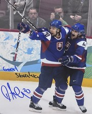 Richard ZEDNIK Signed 8x10 Photo! Team Slovakia! “Goal Slovakia” W/COA