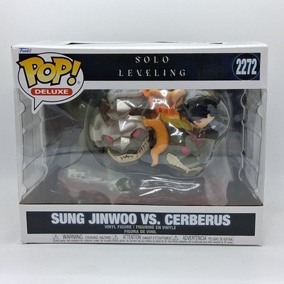 Funko Pop! Deluxe Solo Leveling Sung Jinwoo vs Cerberus #2272 Anime IN HAND