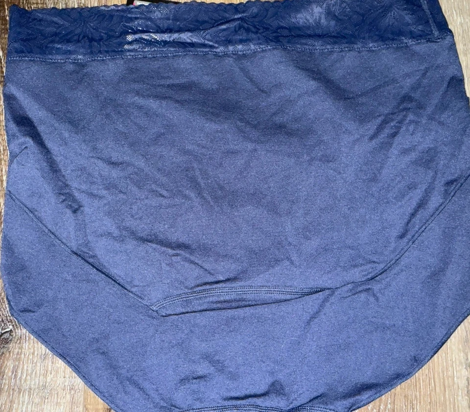 Bali ~ 2 pares de bragas calzoncillos para mujer mezcla de nailon #DFMLBF azul ~ 2XL/9 Foto 4 de 4