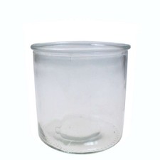 Windlicht Glas Zylinder Ø8cm H8cm Kerzenglas Teelichtglas