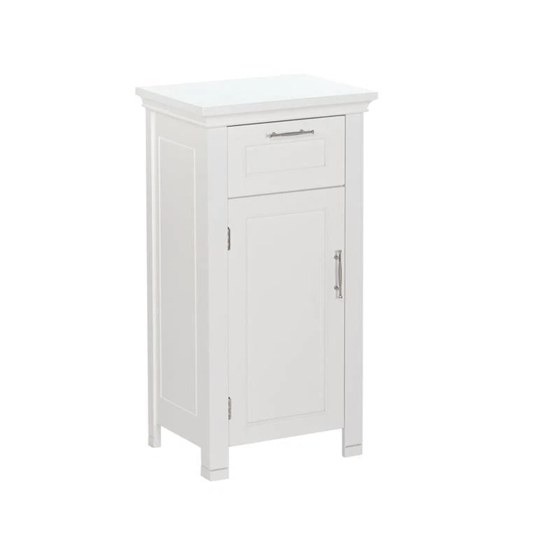 Single Door Bathroom Storage Cabinet W/ Drawer Adjustable Shelf Organizer New - Image 3 of 4