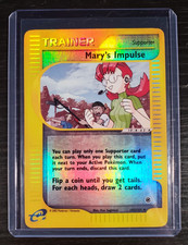 Mary's Impulse 142/165 Expedition Base Set Reverse Holo | MP (Moderately Played) on eBay