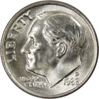1988 P Roosevelt Dime BU Uncirculated Mint State 10c US Coin Collectible