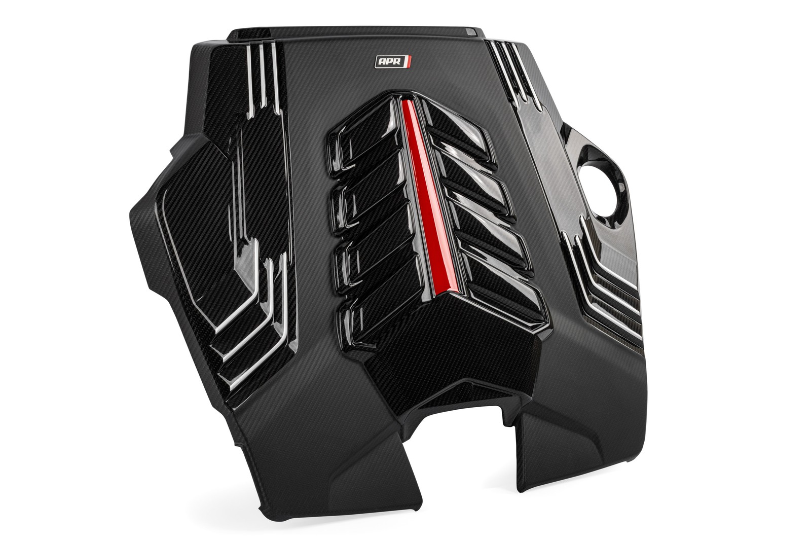 APR Twill Carbon Fiber Engine Cover For 2019-2024 Audi Q7/Q8/SQ7/SQ8/RSQ8 4.0T
