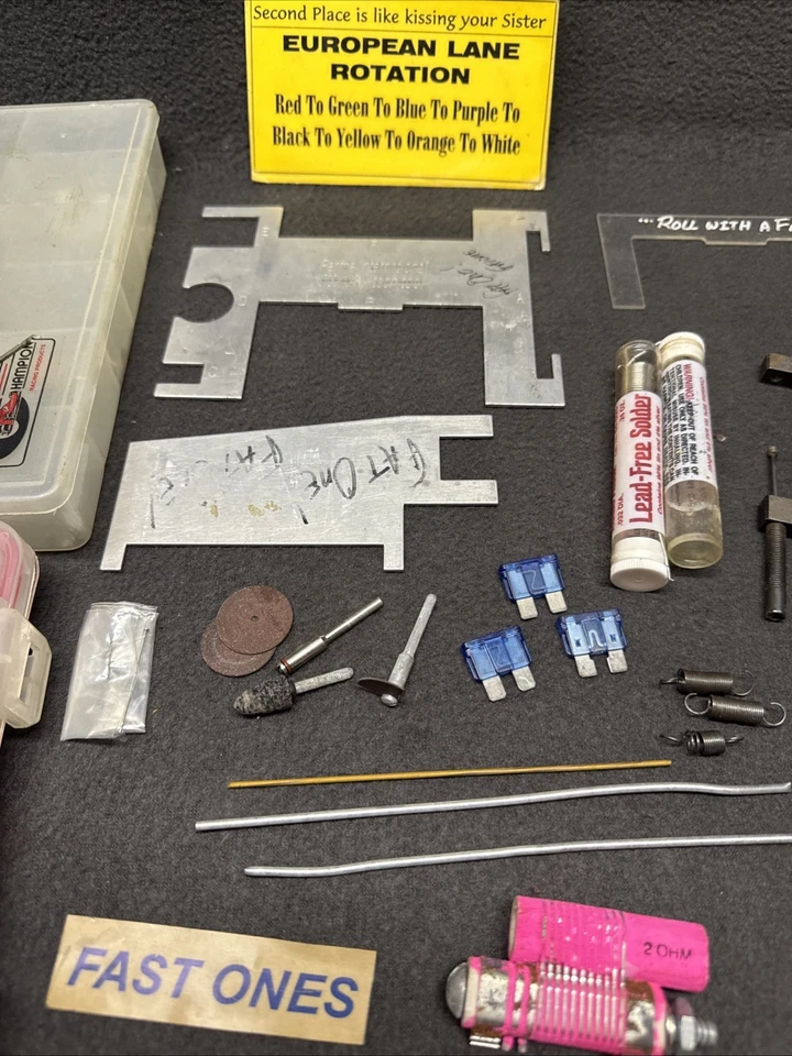 1/24 Ranura Coche Piezas Herramientas Trenzas Herramientas Tecnológicas Contenedores Transparentes Plomo Tiras Lexan Foto 3 de 4