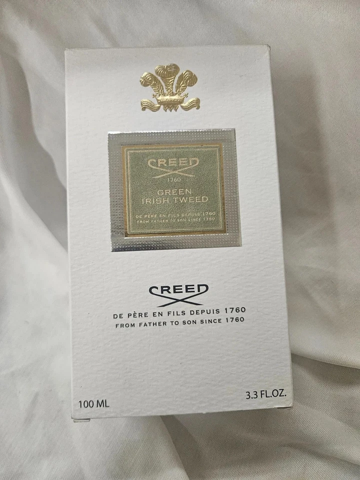 Creed Green Irish Tweed 3,3 OZ/100 ml spray de parfum para hombre - nuevo en caja - fresco Foto 4 de 4