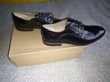 Clarks Men's Tor England Leather Oxford Shoes, NWT, Size 11, Black Colour