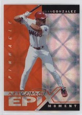 1998 Pinnacle Plus All-Star Epix Moment Orange Juan Gonzalez #E2 15jo