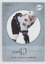 2002-03 Upper Deck Vintage Vintage Rookies Jean-Francois Fortin #348