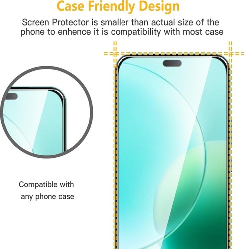 Protection écran pour Honor 400 / 400 Lite / 400 Pro X6C Gorilla Verre Trempé - Photo 3 sur 12