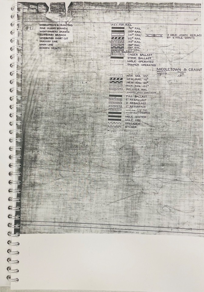 Erie Lackawanna RR, New York Division; part 1, track chart book (ERIE ...