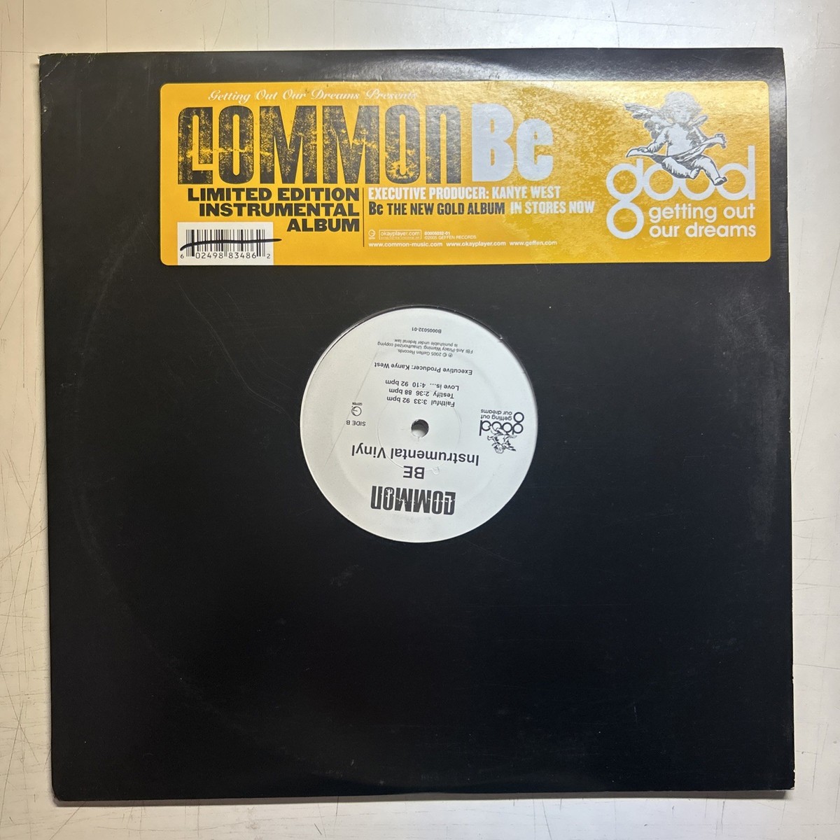 Be: Instrumental [LP] by Common (Vinyl, Jul-2005, 2 Discs