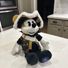 Disney 50th Anniversary Mickey Attraction Pirates of the Caribbean Plush Limited