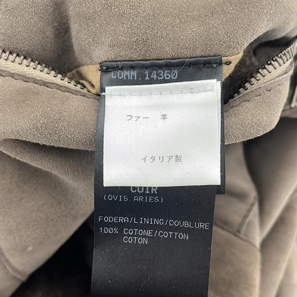 Auténtico abrigo para mujer DROMe - marrón oscuro Foto 4 de 4