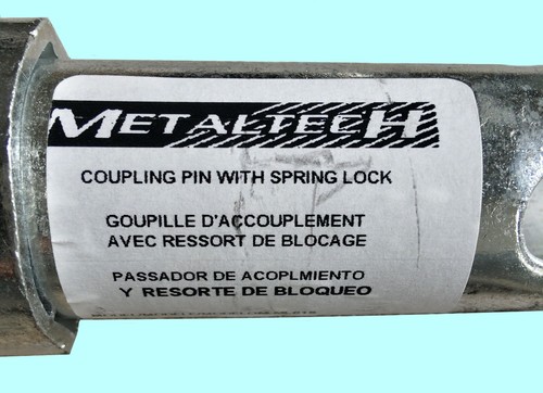 METALTECH M-MLC1S Coupling Pin With Spring Lock (Lot Of 4pc) - Picture 3 of 12