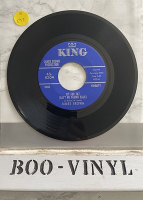 James Brown - Tit For Tat  7  soul / funk vinyl record VG+ condition 