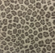 BALLARD DESIGNS CHEETAH TAUPE LEOPARD SUNBRELLA OUTDOOR FABRIC BY THE YARD 54"W