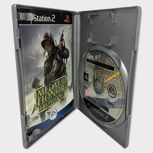 Medal of Honor: Frontline for Playstation 2 (PS2) w Manual - Tested & Working - Picture 3 of 6