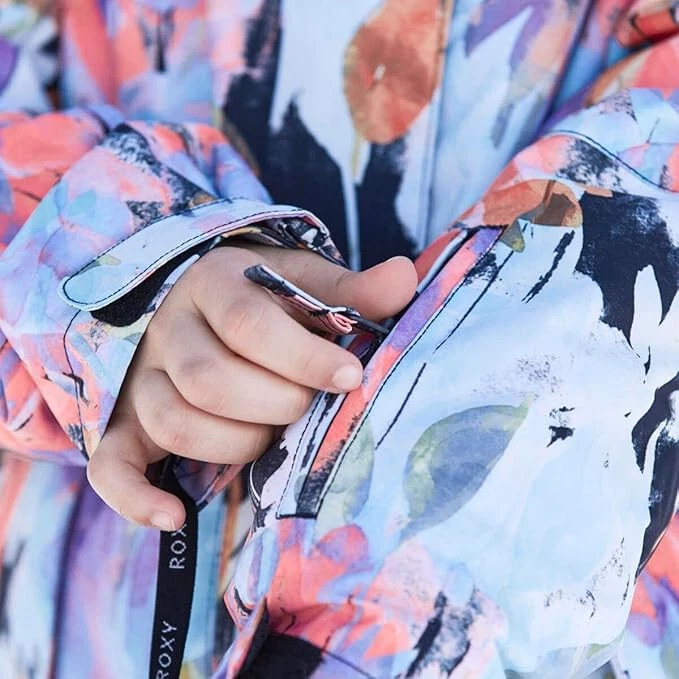 Roxy Girls DryFlight Jetty Snow Jacket - Sz (16/XX-Large) - Image 4 of 4