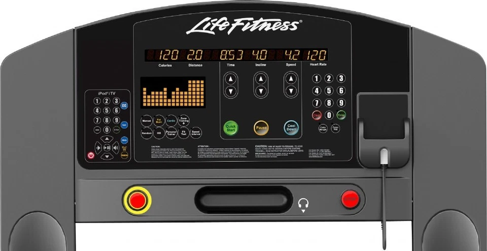 Cinta de correr Life Fitness CLST Integrity Series refabricada *ENVÍO GRATUITO* Foto 3 de 4