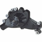 Black Big Block Chevy Long Water Pump, Clockwise High Volume 396 427 454 BBC