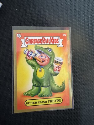 2022 Topps Taste Buds GOLD S2 BITTER FINISH FREYNE Garbage Pail Kids DEYA BREW