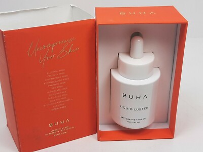 BUHA Restorative Face OIL LIQUID LUSTER Buha New