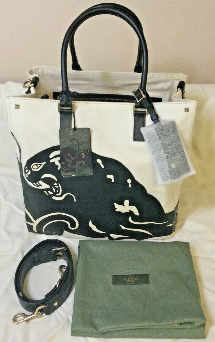 トートバッグ 25ss Valentino Garavani Bags VALENTINO Garavani Panther Tote - New with Tags | eBay