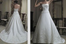 wedding gown size 10