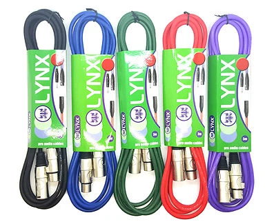 Male to Female XLR Microphone Cable - XLR Mic Lead - Patch