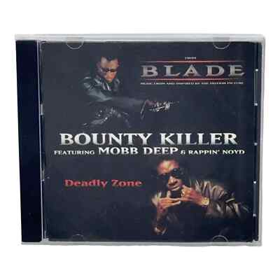 Bounty Killer Featuring Mobb Deep & Rappin' Noyd   Deadly Zone CD Single Blade