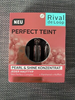 Rival de Loop Perfect Teint Pearl & Shine Konzentrat 3 x 2 ml Ampullen neu